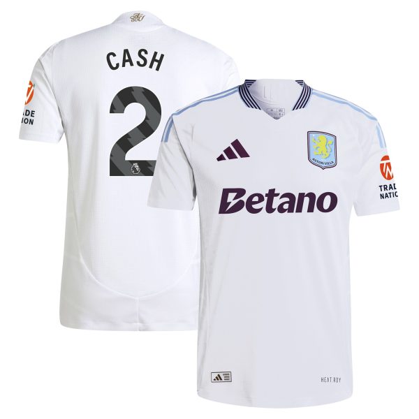 aston villa adidas away authentic shirt 2024-25 with cash 2 printing Collection - Aston Villa Fan Shop Official Gear