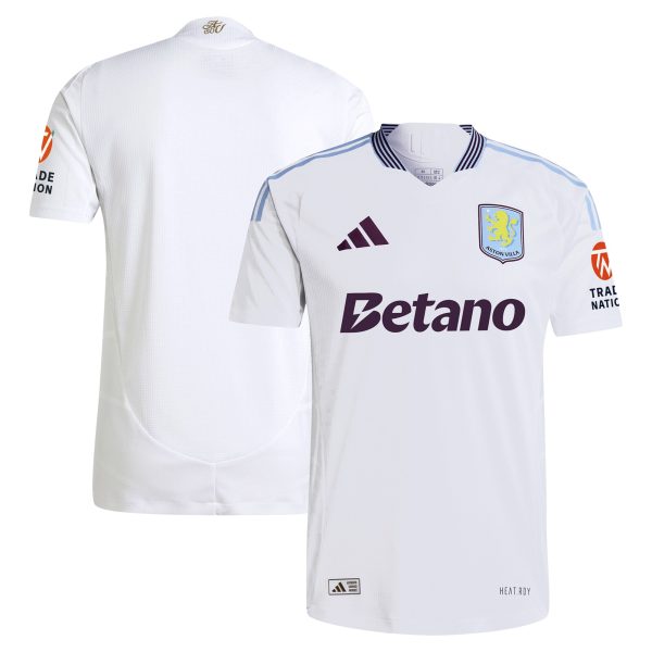 aston villa adidas away authentic shirt 2024-25 with custom printing Collection - Aston Villa Fan Shop Official Gear