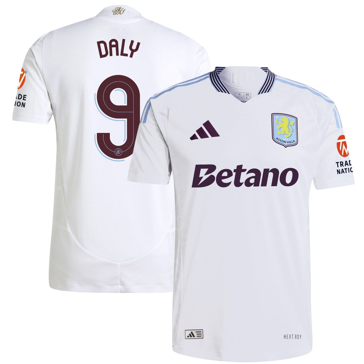 aston villa adidas away authentic shirt 2024-25 with daly 9 cup printing Collection - Aston Villa Fan Shop Official Gear