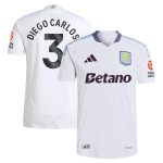 aston villa adidas away authentic shirt 2024-25 with diego carlos 3 printing Collection - Aston Villa Fan Shop Official Gear