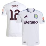 aston villa adidas away authentic shirt 2024-25 with digne 12 cup printing Collection - Aston Villa Fan Shop Official Gear