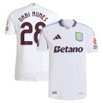 aston villa adidas away authentic shirt 2024-25 with gabi nunes 28 cup printing Collection - Aston Villa Fan Shop Official Gear