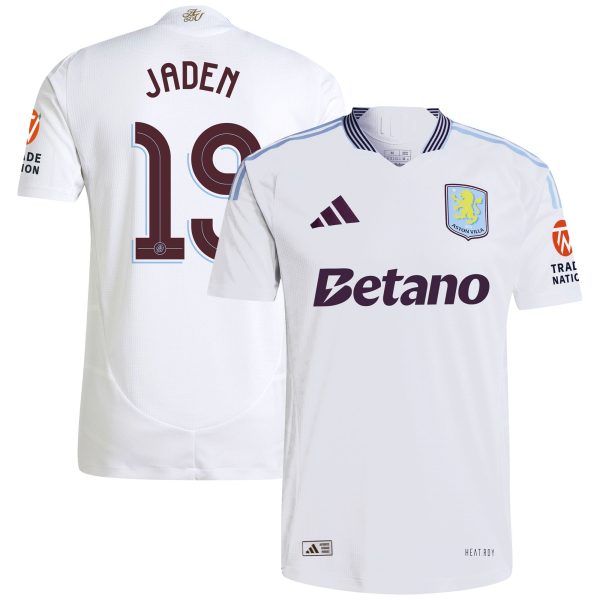 aston villa adidas away authentic shirt 2024-25 with jaden 19 cup printing Collection - Aston Villa Fan Shop Official Gear
