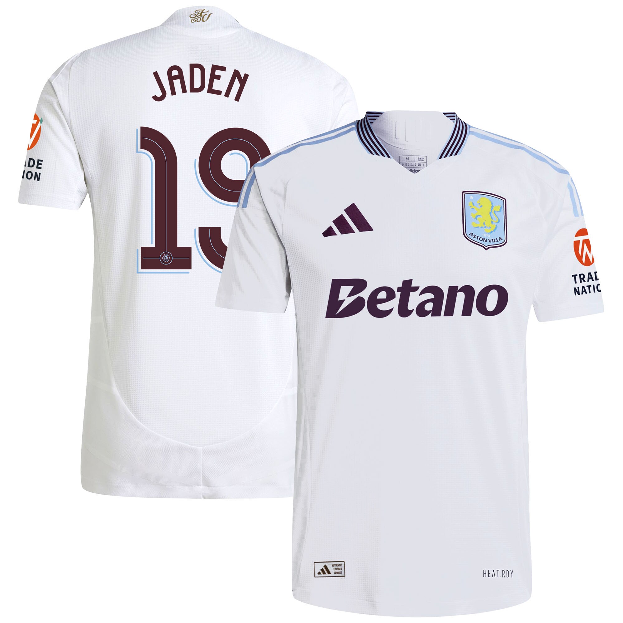 aston villa adidas away authentic shirt 2024-25 with jaden 19 cup printing Collection - Aston Villa Fan Shop Official Gear