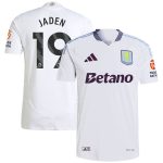 aston villa adidas away authentic shirt 2024-25 with jaden 19 printing Collection - Aston Villa Fan Shop Official Gear