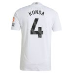 aston villa adidas away authentic shirt 2024-25 with konsa 4 printing Collection - Aston Villa Fan Shop Official Gear
