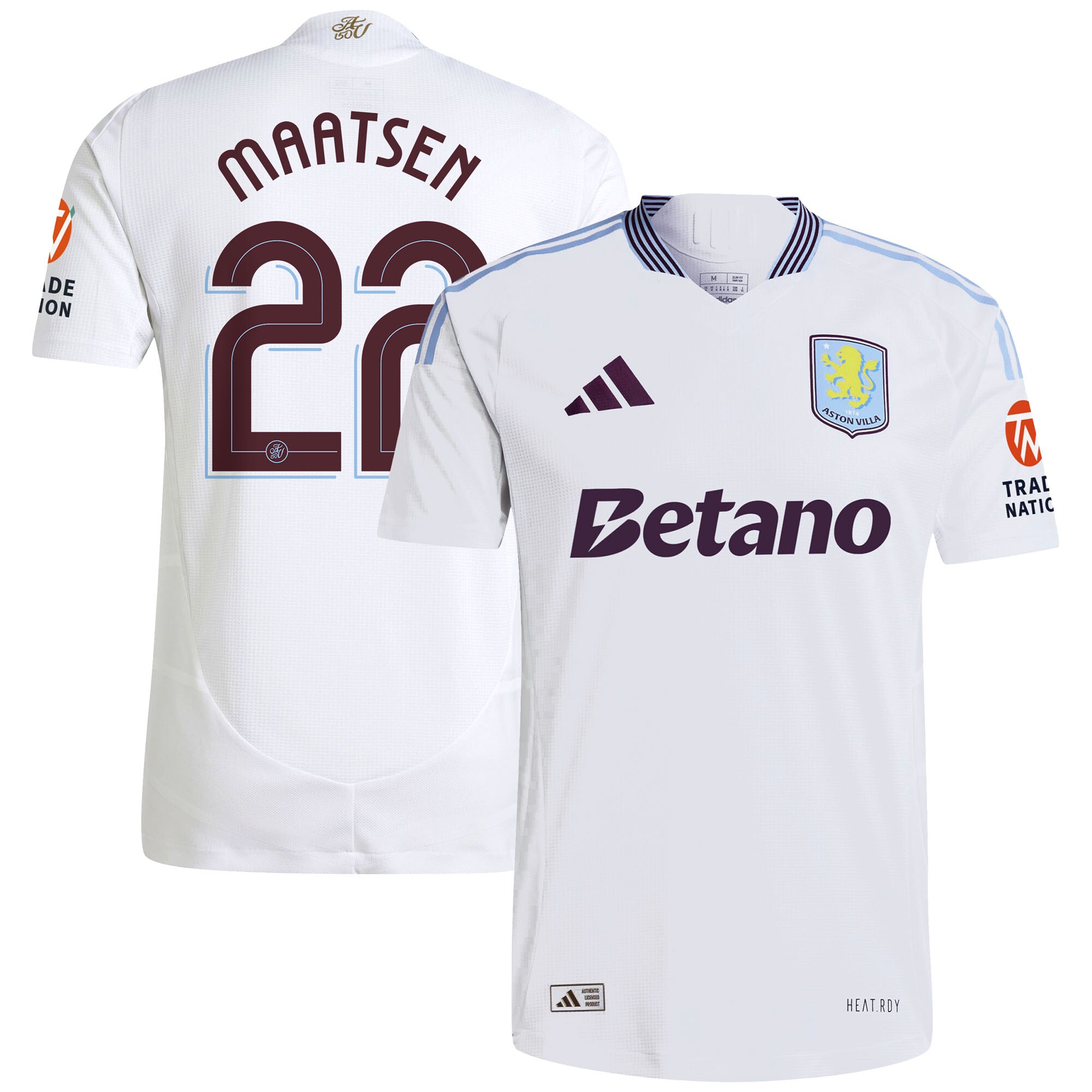 aston villa adidas away authentic shirt 2024-25 with maatsen 22 cup printing Collection - Aston Villa Fan Shop Official Gear