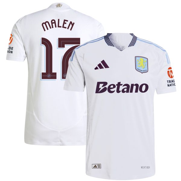 aston villa adidas away authentic shirt 2024-25 with malen 17 cup printing Collection - Aston Villa Fan Shop Official Gear
