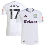 aston villa adidas away authentic shirt 2024-25 with malen 17 printing Collection - Aston Villa Fan Shop Official Gear