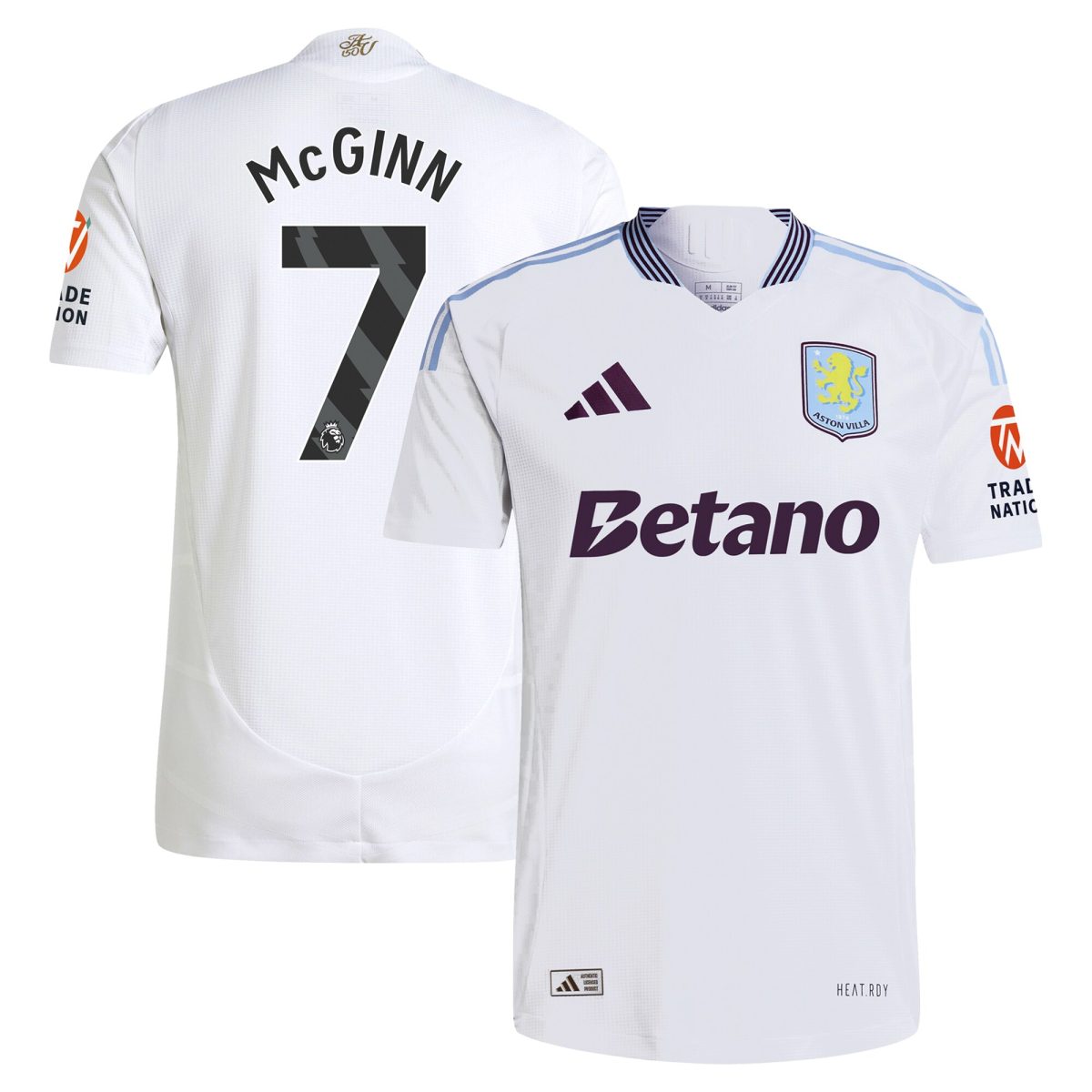 aston villa adidas away authentic shirt 2024-25 with mcginn 7 printing Collection - Aston Villa Fan Shop Official Gear