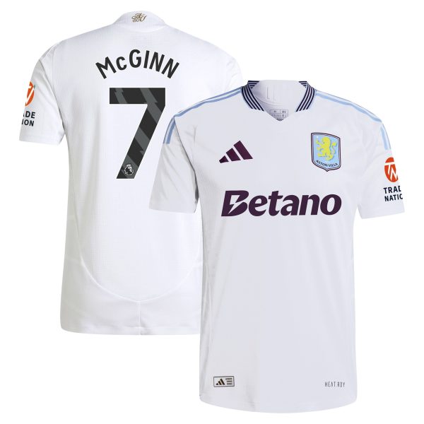 aston villa adidas away authentic shirt 2024-25 with mcginn 7 printing Collection - Aston Villa Fan Shop Official Gear