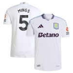 aston villa adidas away authentic shirt 2024-25 with mings 5 printing Collection - Aston Villa Fan Shop Official Gear