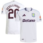 aston villa adidas away authentic shirt 2024-25 with nedeljković 20 cup printing Collection - Aston Villa Fan Shop Official Gear