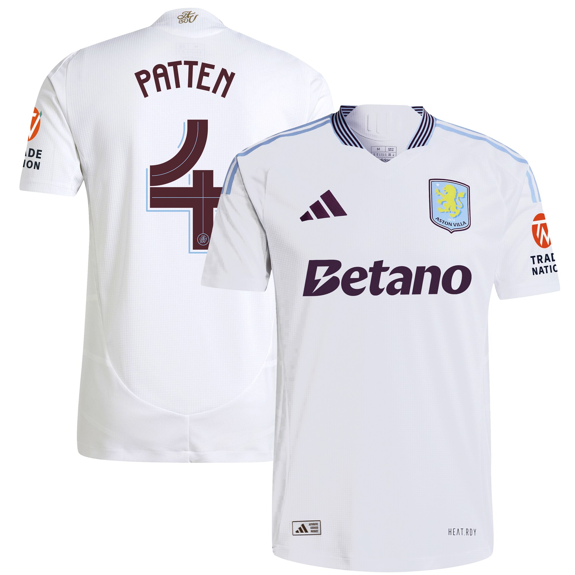 aston villa adidas away authentic shirt 2024-25 with patten 4 cup printing Collection - Aston Villa Fan Shop Official Gear