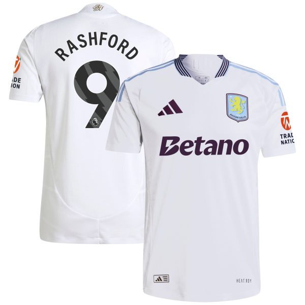 aston villa adidas away authentic shirt 2024-25 with rashford 9 printing Collection - Aston Villa Fan Shop Official Gear