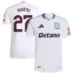 aston villa adidas away authentic shirt 2024-25 with rogers 27 cup printing Collection - Aston Villa Fan Shop Official Gear