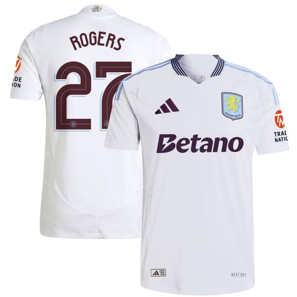 aston villa adidas away authentic shirt 2024-25 with rogers 27 cup printing Collection - Aston Villa Fan Shop Official Gear