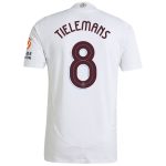 aston villa adidas away authentic shirt 2024-25 with tielemans 8 cup printing Collection - Aston Villa Fan Shop Official Gear