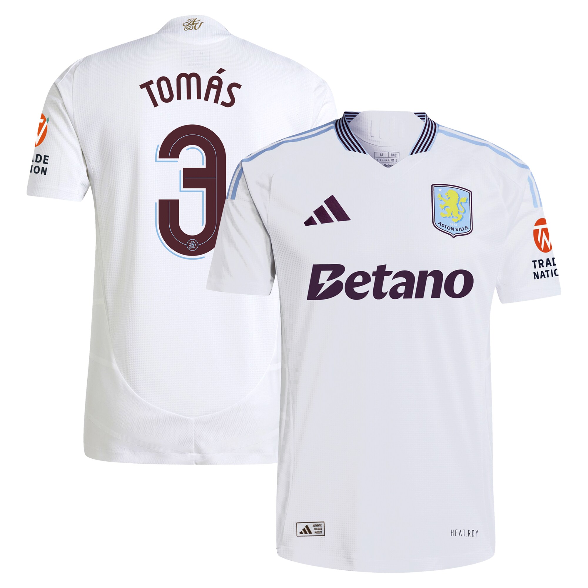 aston villa adidas away authentic shirt 2024-25 with tomás 3 cup printing Collection – Aston Villa Fan Shop Official Gear Collection - Aston Villa Fan Shop Official Gear