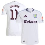 aston villa adidas away authentic shirt 2024-25 with watkins 11 cup printing Collection - Aston Villa Fan Shop Official Gear