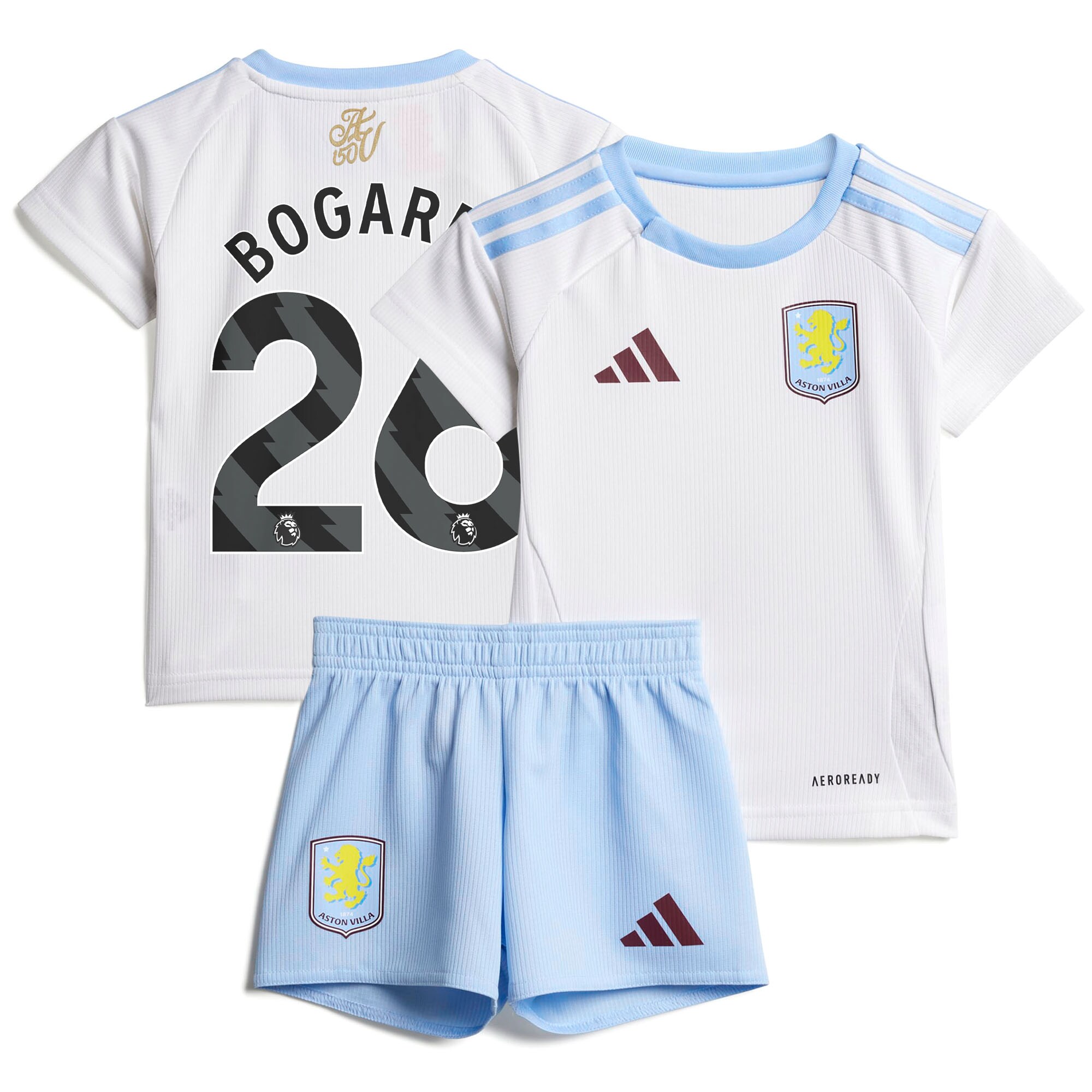 aston villa adidas away baby kit 2024-25 with bogarde 26 printing Collection - Aston Villa Fan Shop Official Gear