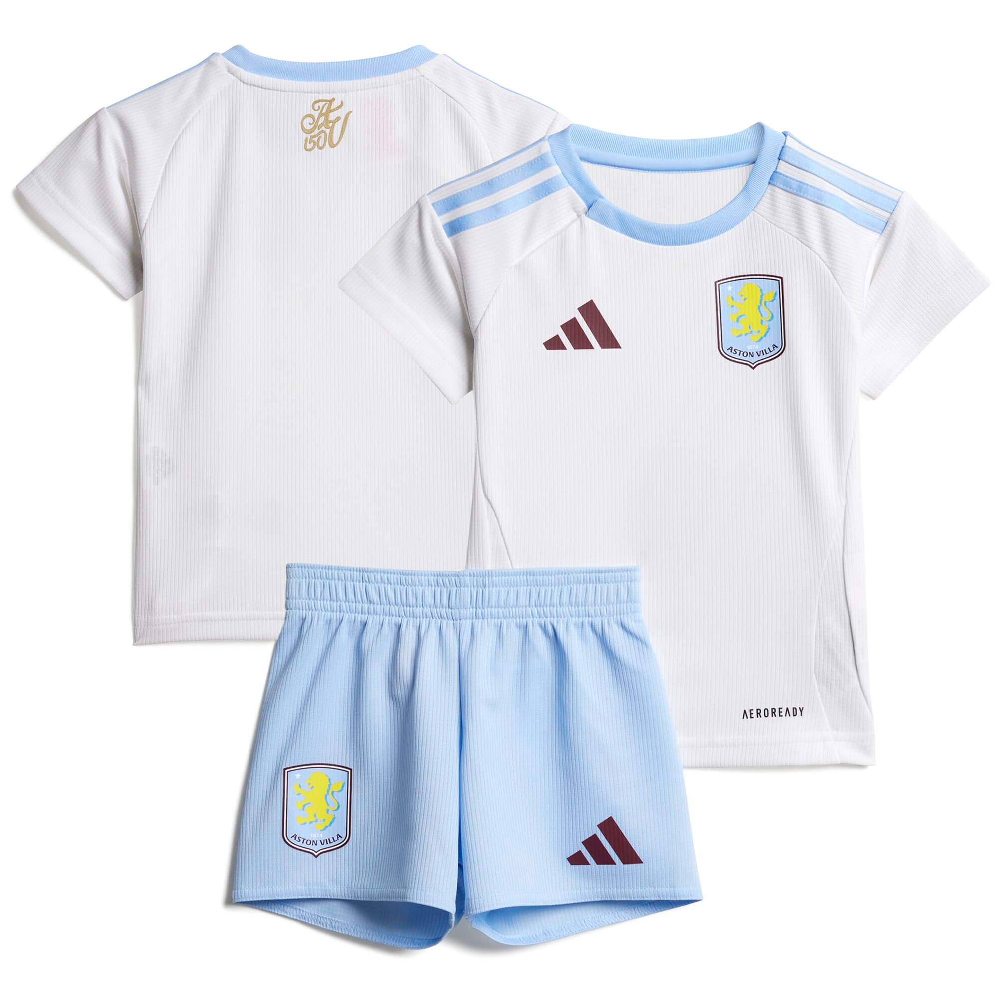 aston villa adidas away baby kit 2024-25 with custom printing Collection - Aston Villa Fan Shop Official Gear
