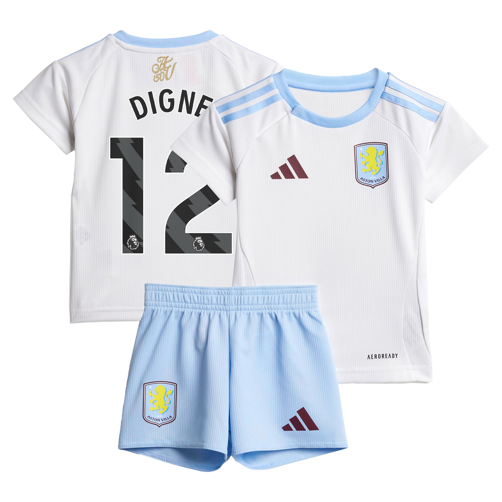 aston villa adidas away baby kit 2024-25 with digne 12 printing Collection - Aston Villa Fan Shop Official Gear
