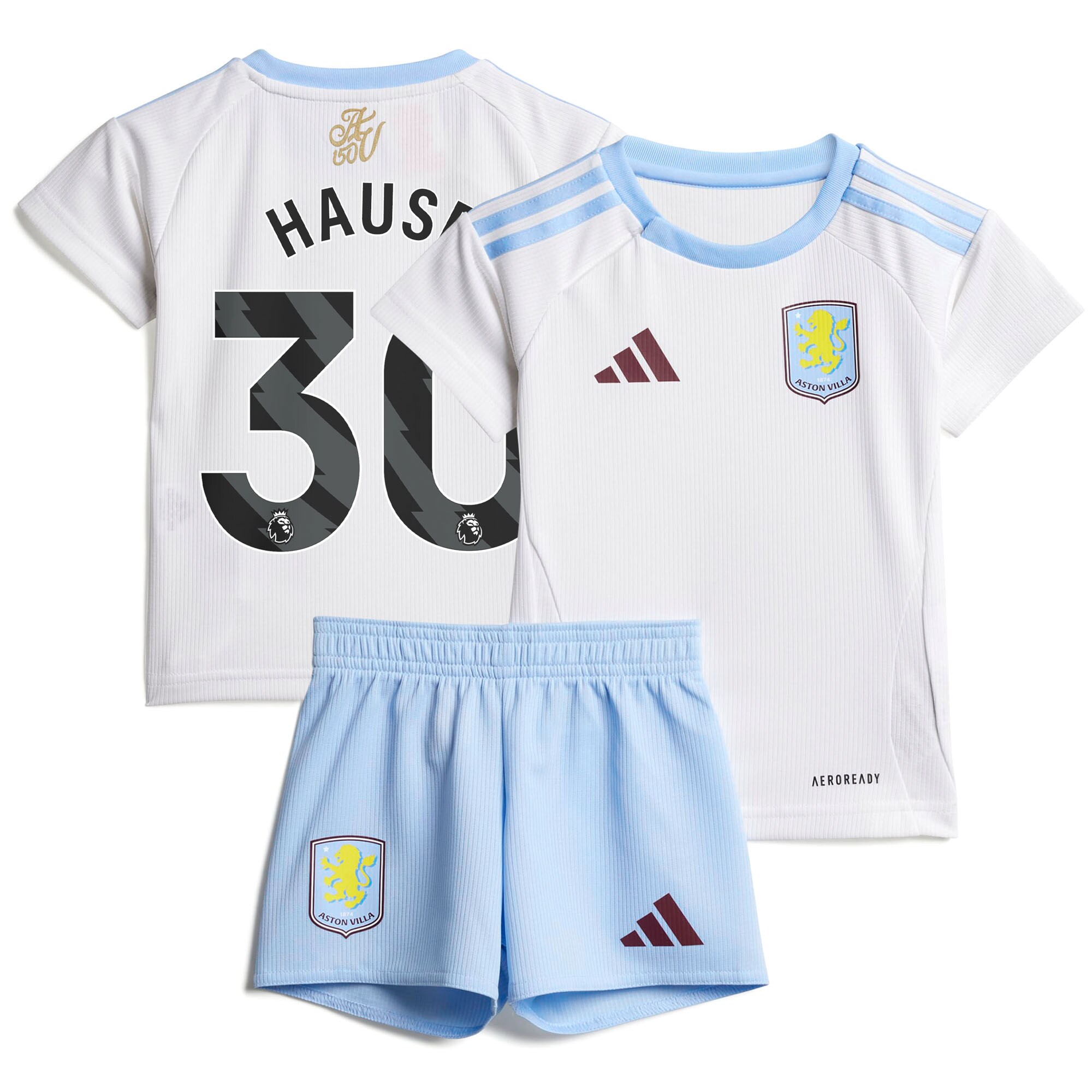 aston villa adidas away baby kit 2024-25 with hause 30 printing Collection - Aston Villa Fan Shop Official Gear