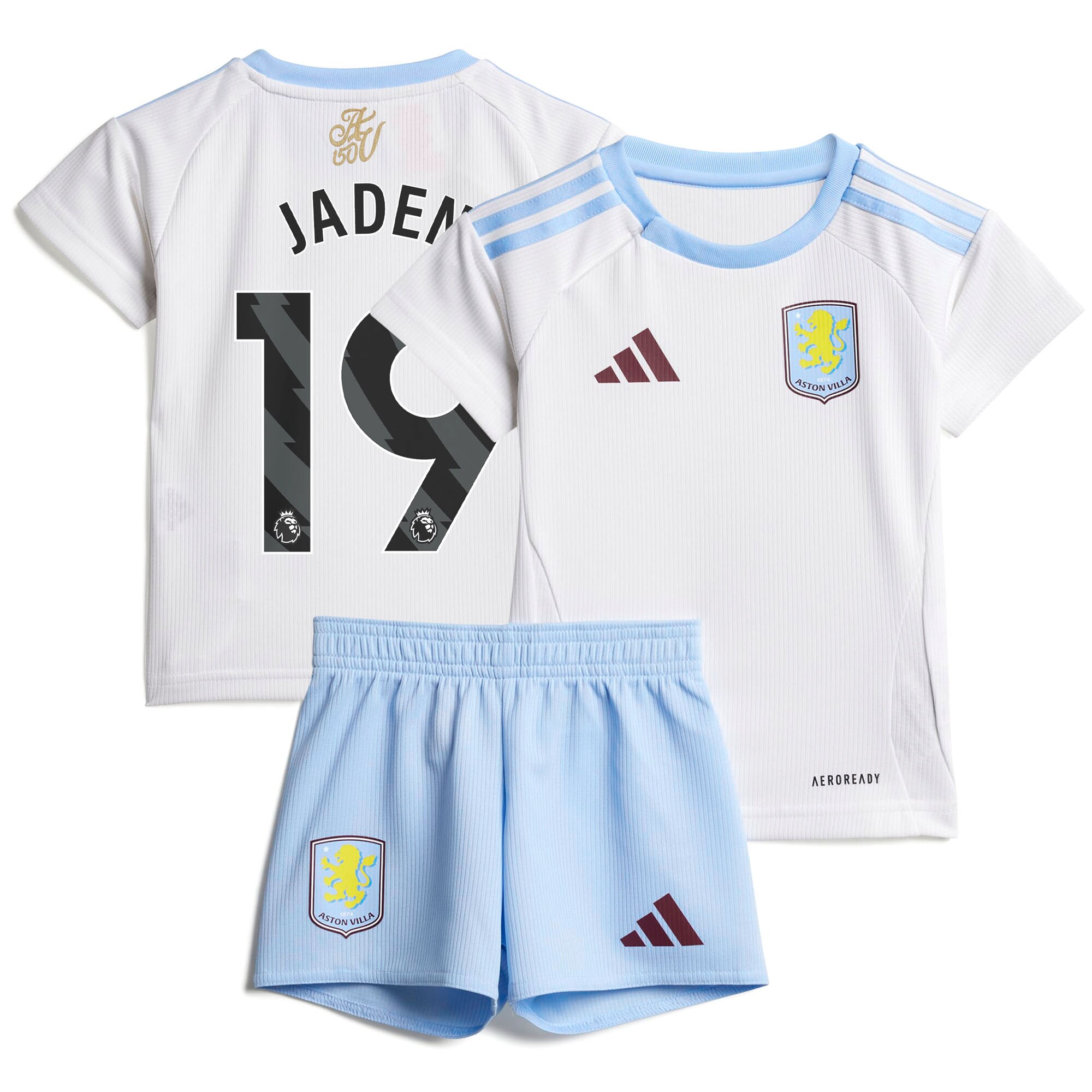 aston villa adidas away baby kit 2024-25 with jaden 19 printing Collection - Aston Villa Fan Shop Official Gear