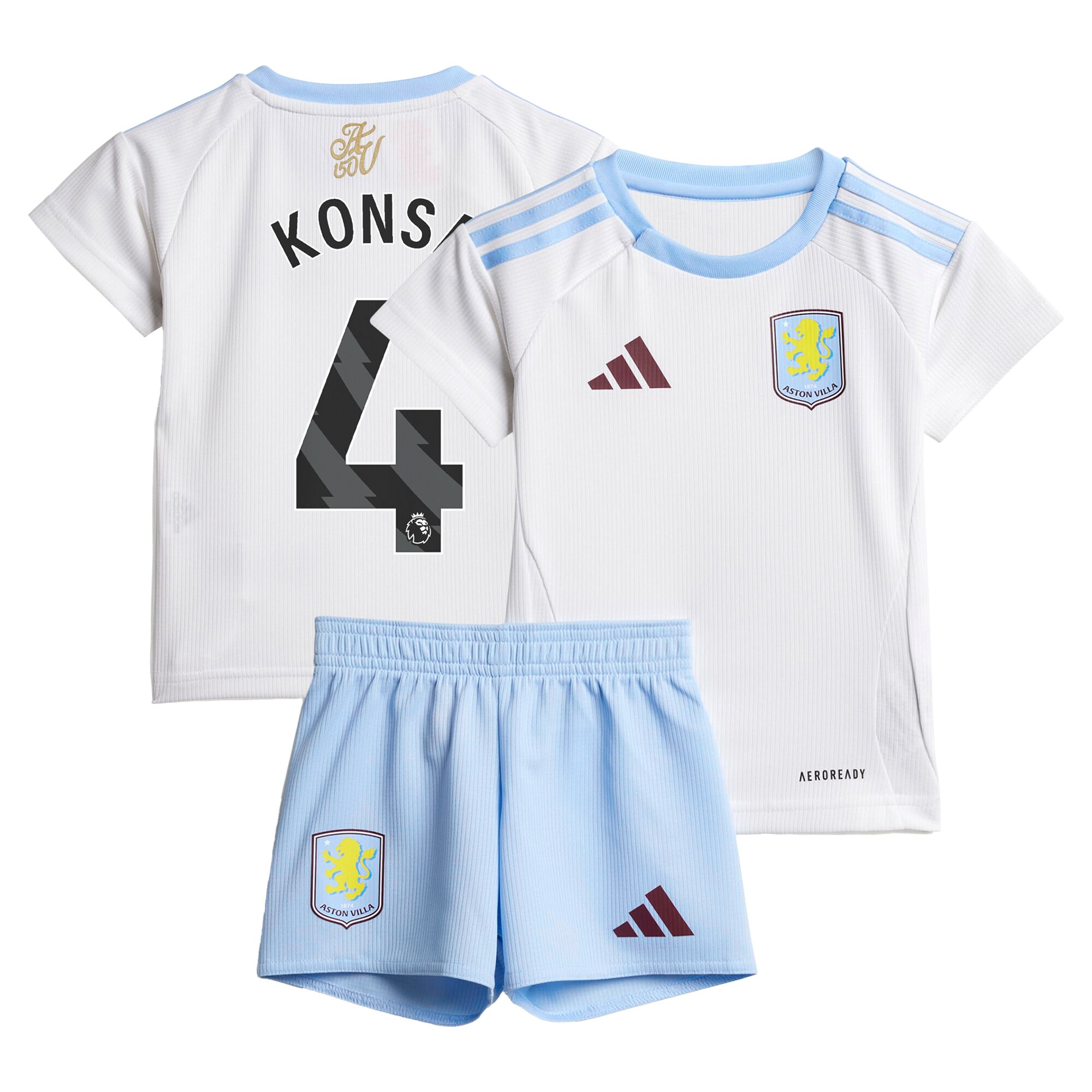 aston villa adidas away baby kit 2024-25 with konsa 4 printing Collection - Aston Villa Fan Shop Official Gear