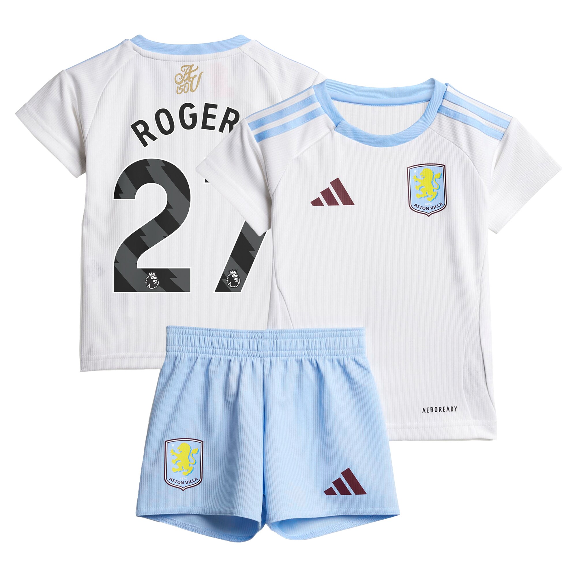 aston villa adidas away baby kit 2024-25 with rogers 27 printing Collection - Aston Villa Fan Shop Official Gear