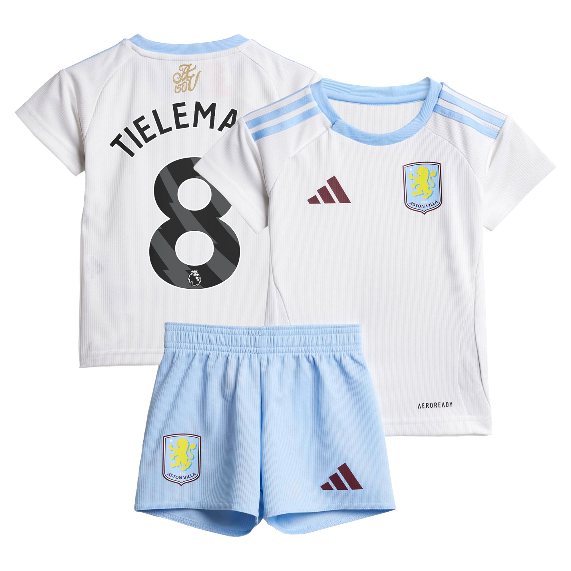 aston villa adidas away baby kit 2024-25 with tielemans 8 printing Collection - Aston Villa Fan Shop Official Gear