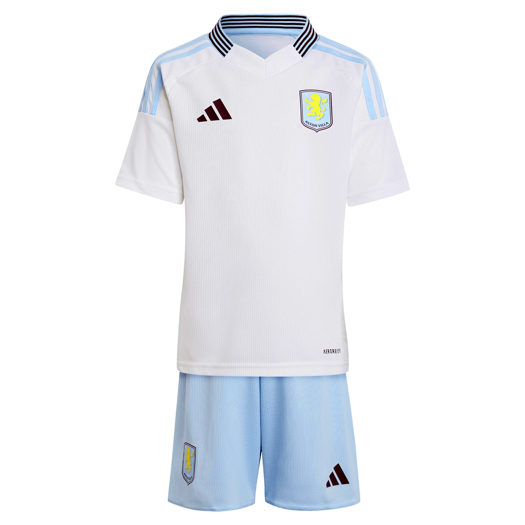 aston villa adidas away mini kit 2024-25 with bailey 31 printing Collection - Aston Villa Fan Shop Official Gear