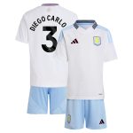 aston villa adidas away mini kit 2024-25 with diego carlos 3 printing Collection - Aston Villa Fan Shop Official Gear