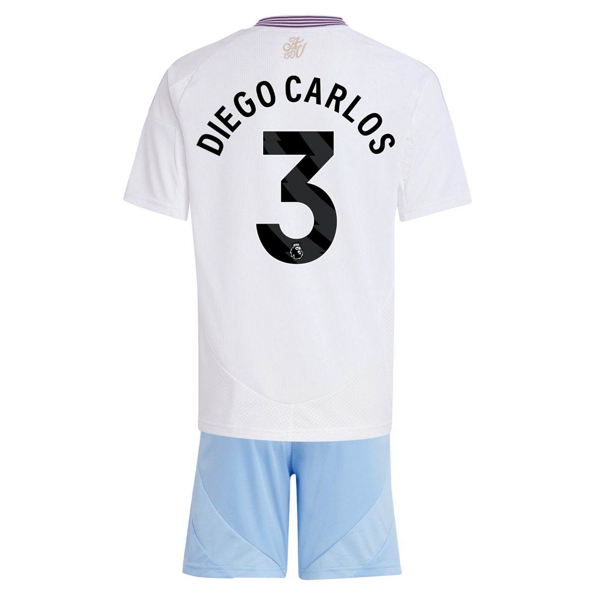 aston villa adidas away mini kit 2024-25 with diego carlos 3 printing Collection - Aston Villa Fan Shop Official Gear