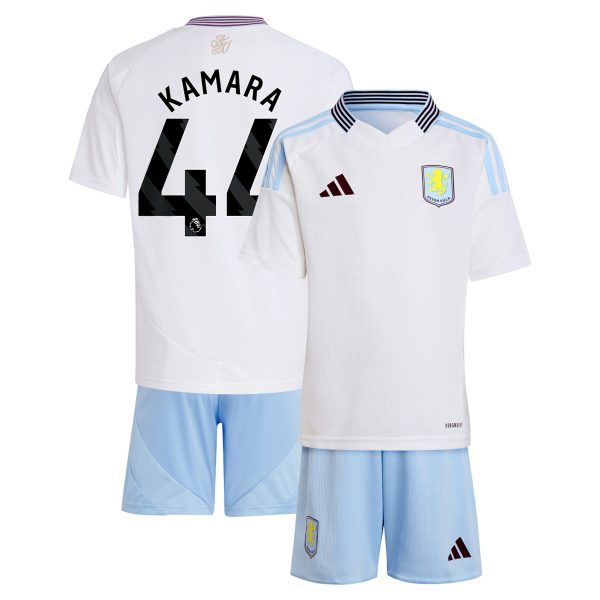 aston villa adidas away mini kit 2024-25 with kamara 44 printing Collection - Aston Villa Fan Shop Official Gear
