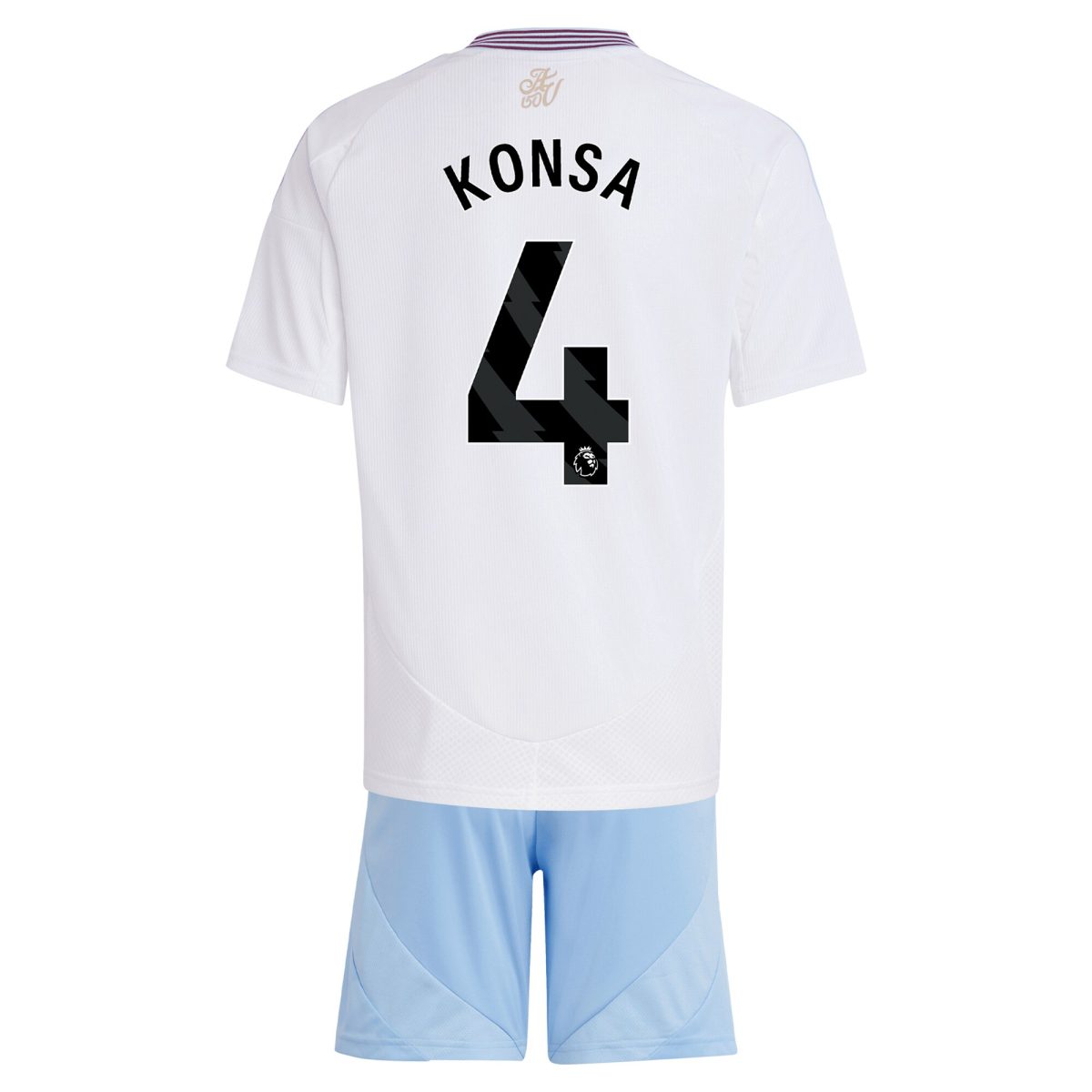 aston villa adidas away mini kit 2024-25 with konsa 4 printing Collection - Aston Villa Fan Shop Official Gear