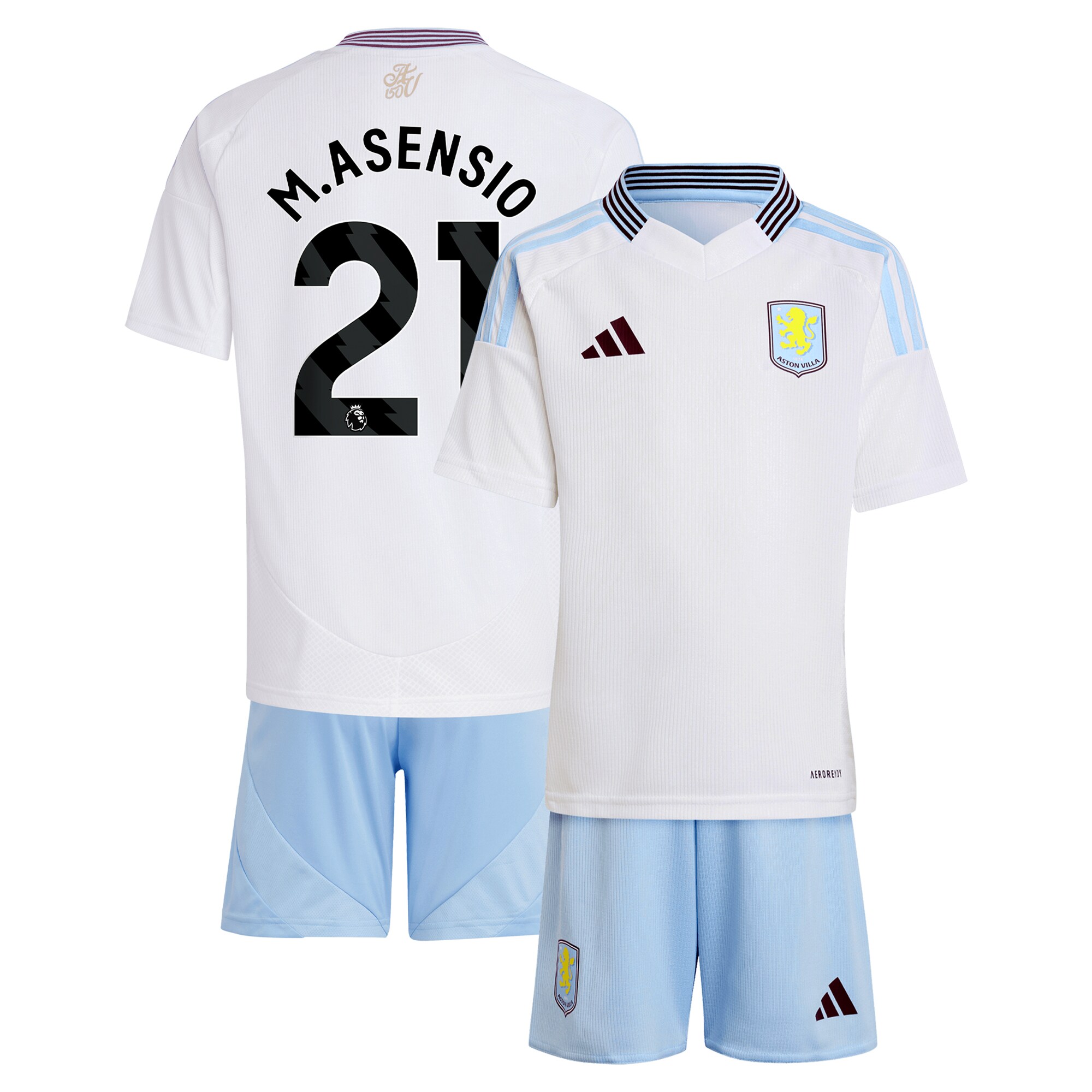 aston villa adidas away mini kit 2024-25 with m.asensio 21 printing Collection – Aston Villa Fan Shop Official Gear Collection - Aston Villa Fan Shop Official Gear