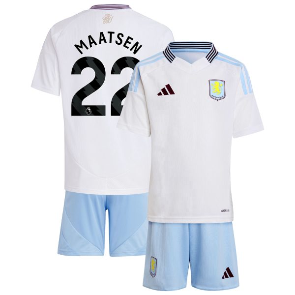 aston villa adidas away mini kit 2024-25 with maatsen 22 printing Collection - Aston Villa Fan Shop Official Gear