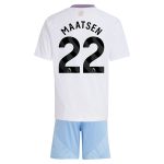 aston villa adidas away mini kit 2024-25 with maatsen 22 printing Collection - Aston Villa Fan Shop Official Gear