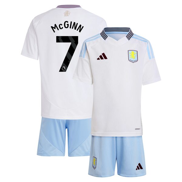 aston villa adidas away mini kit 2024-25 with mcginn 7 printing Collection - Aston Villa Fan Shop Official Gear