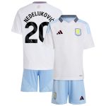 aston villa adidas away mini kit 2024-25 with nedeljković 20 printing Collection - Aston Villa Fan Shop Official Gear