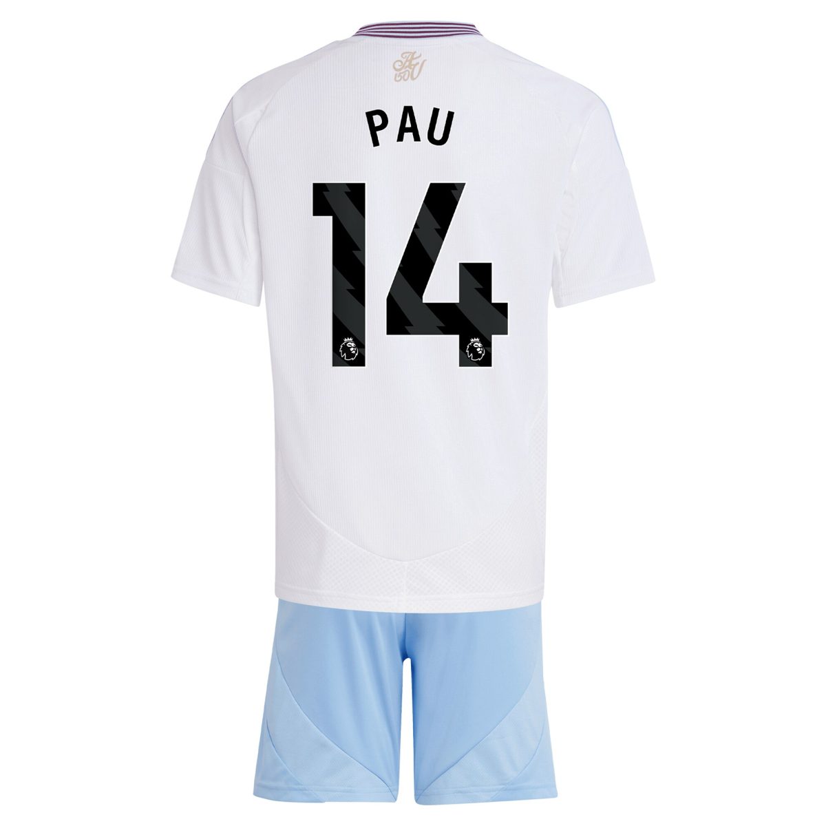 aston villa adidas away mini kit 2024-25 with pau 14 printing Collection - Aston Villa Fan Shop Official Gear