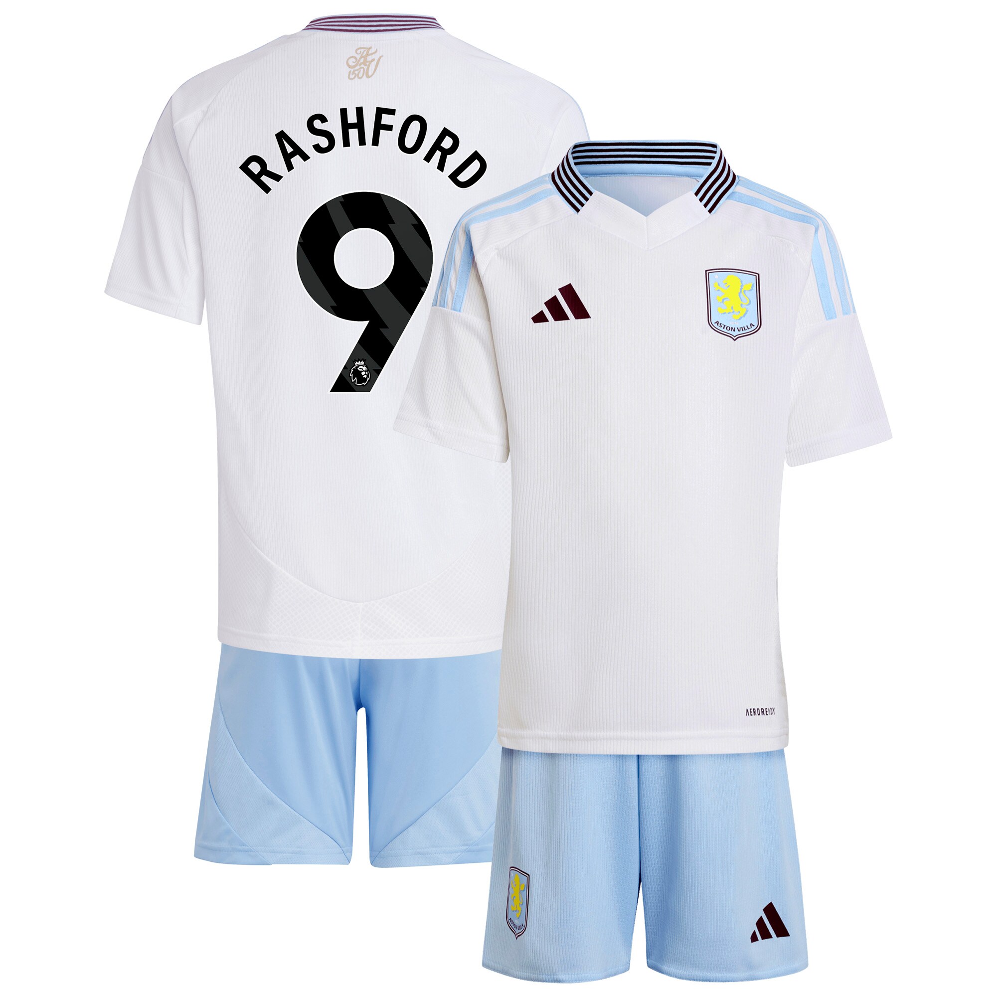 aston villa adidas away mini kit 2024-25 with rashford 9 printing Collection – Aston Villa Fan Shop Official Gear Collection - Aston Villa Fan Shop Official Gear