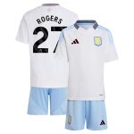 aston villa adidas away mini kit 2024-25 with rogers 27 printing Collection - Aston Villa Fan Shop Official Gear