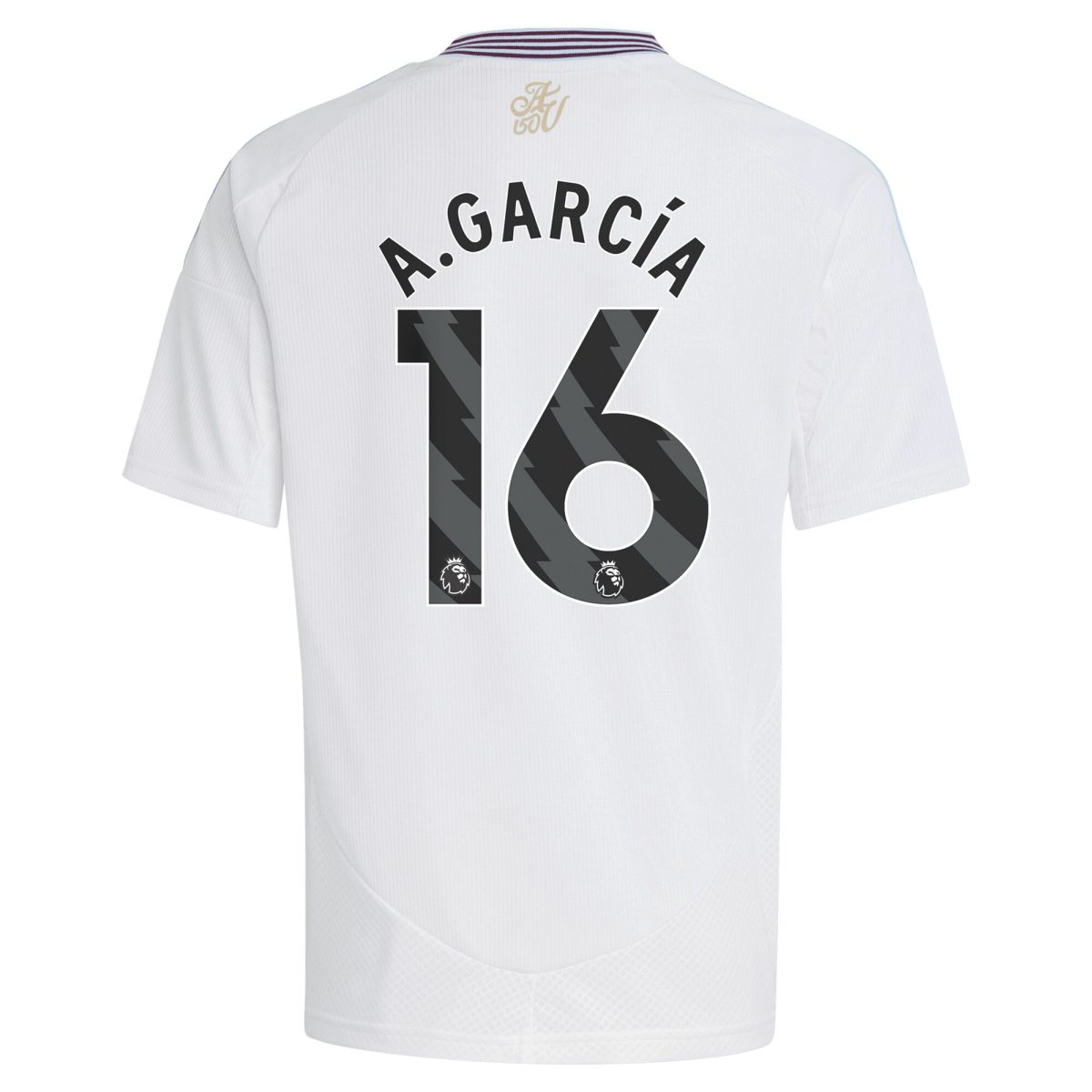 aston villa adidas away shirt 2024-25 – kids with a.garcía 16 printing Collection - Aston Villa Fan Shop Official Gear