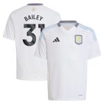 aston villa adidas away shirt 2024-25 – kids with bailey 31 printing Collection - Aston Villa Fan Shop Official Gear