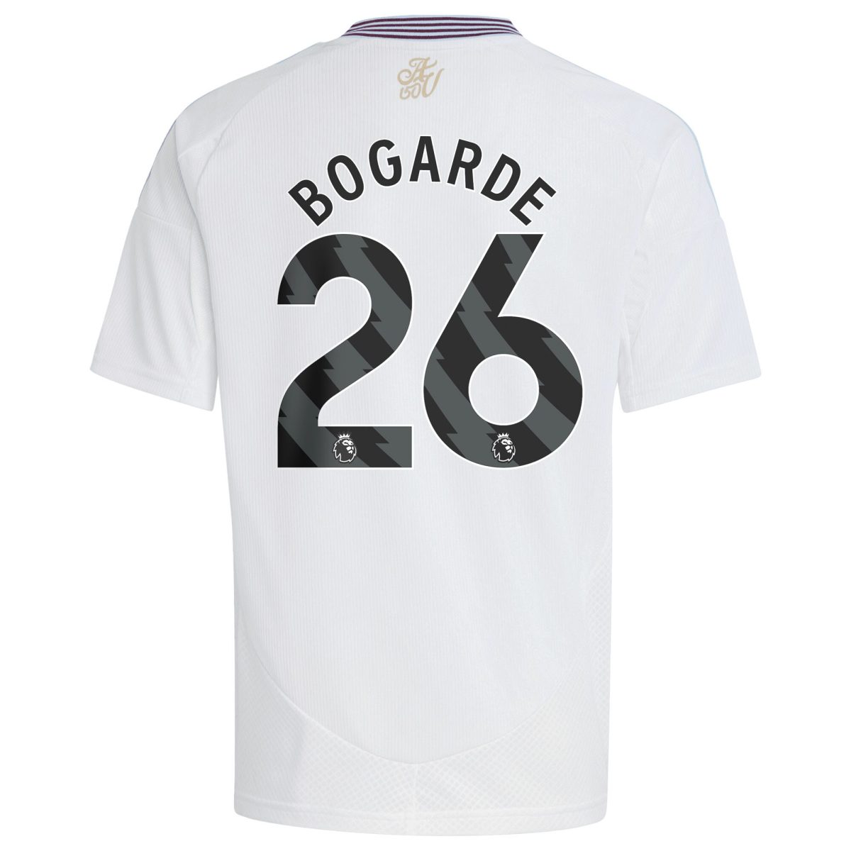 aston villa adidas away shirt 2024-25 – kids with bogarde 26 printing Collection - Aston Villa Fan Shop Official Gear