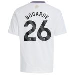 aston villa adidas away shirt 2024-25 – kids with bogarde 26 printing Collection - Aston Villa Fan Shop Official Gear