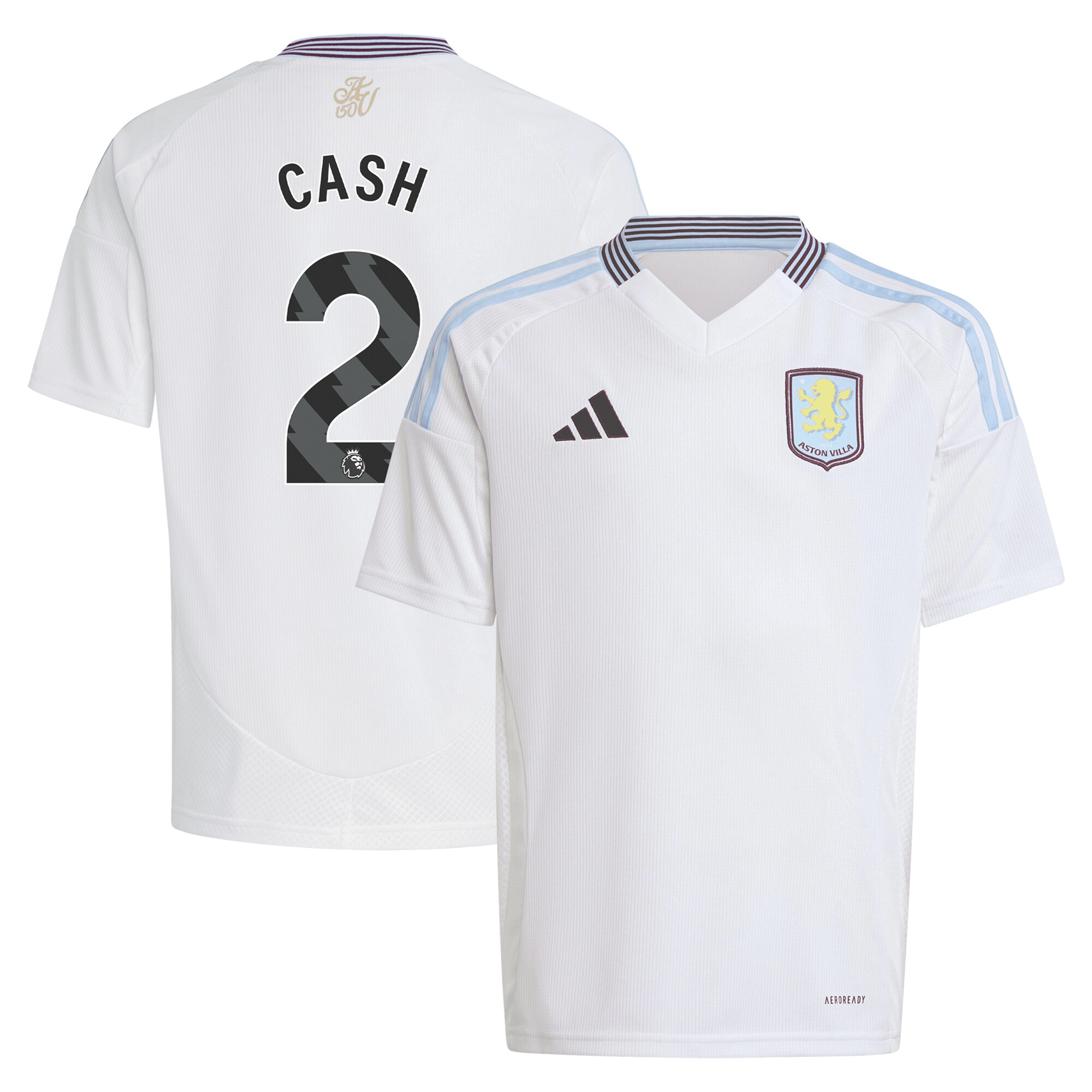 aston villa adidas away shirt 2024-25 – kids with cash 2 printing Collection - Aston Villa Fan Shop Official Gear